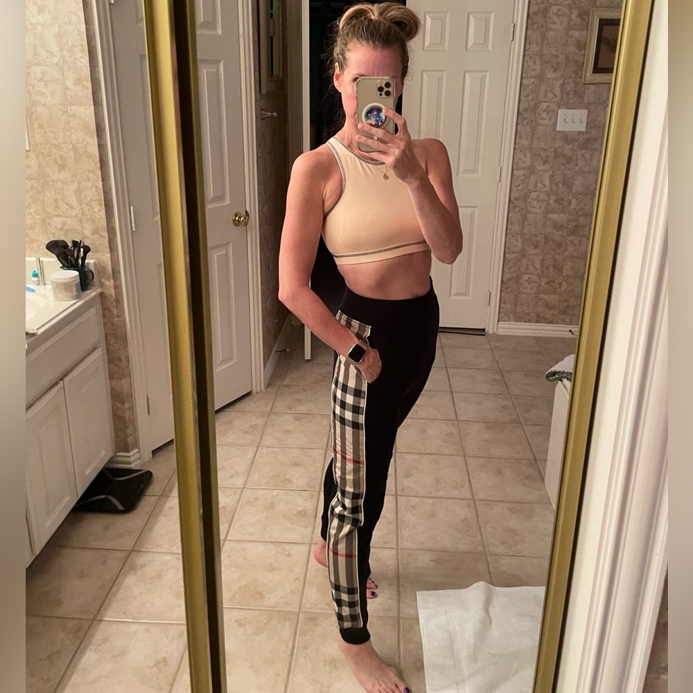 Gender neutral Burberry joggers, size 14 Boys, gently worn twice for travel